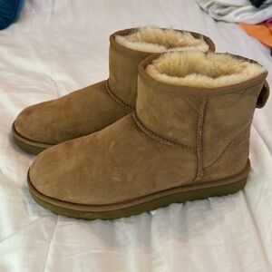 UGG boots in camel size 8 short